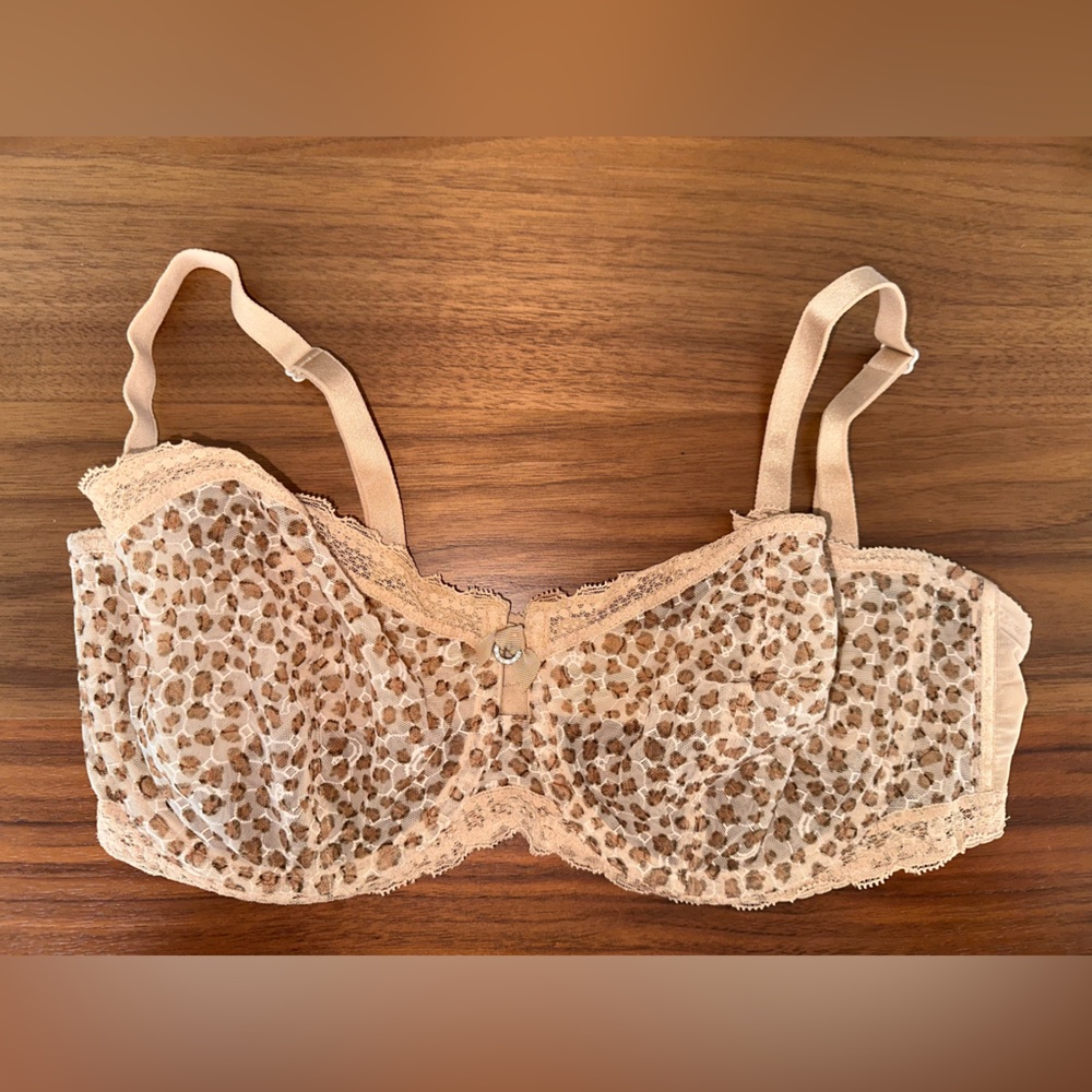 Chantelle Leopard Bra